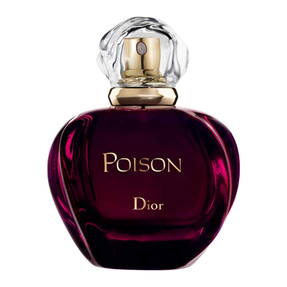 Dior Poison eau de toilette, botella elegante para momentos románticos y sofisticados.