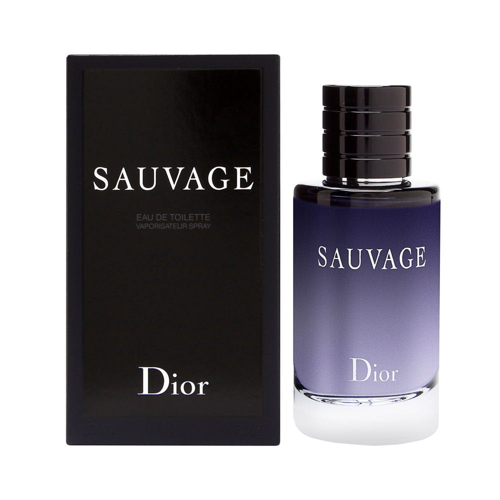 Dior Sauvage frasco de 60 ml con pulverizador para uso diario y aroma duradero.