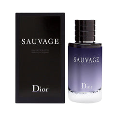 Dior Sauvage frasco de 60 ml con pulverizador para uso diario y aroma duradero.