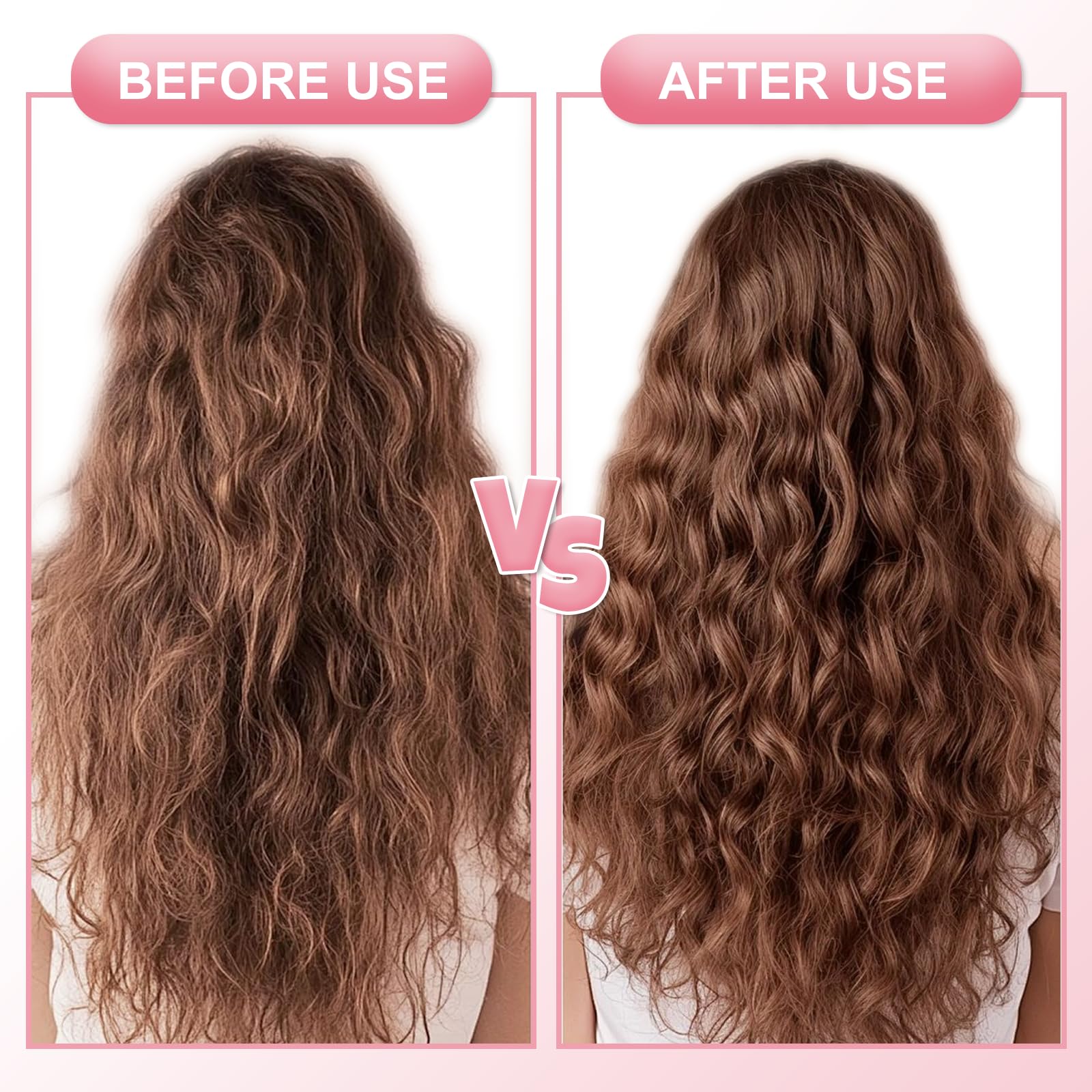 Diorsun cepillo de color rosa para peinados elegantes y rizados con facilidad.
