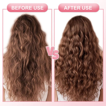 Diorsun cepillo de color rosa para peinados elegantes y rizados con facilidad.