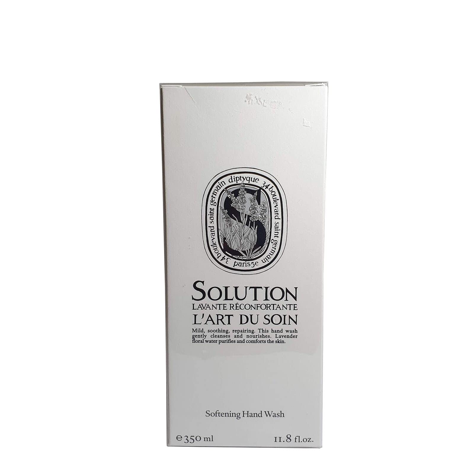 Diptyque jabon liquido para manos, textura cremosa, hidratacion suave diaria.