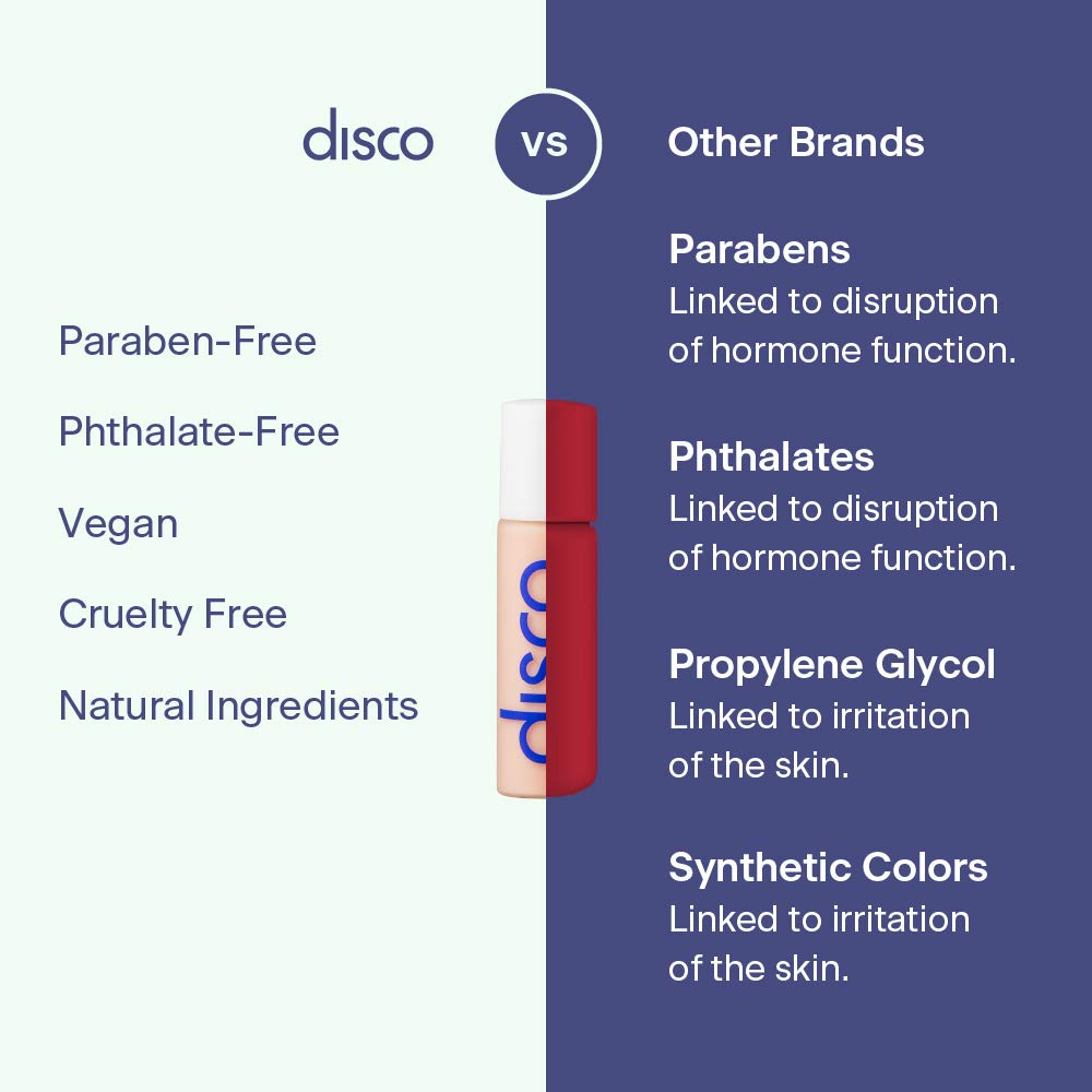 Disco Cernes poches yeux naturel : aide à atténuer les signes de fatigue.