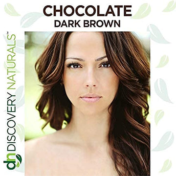 Discovery Naturals aplicación de color henna para cabello con resultado homogéneo.