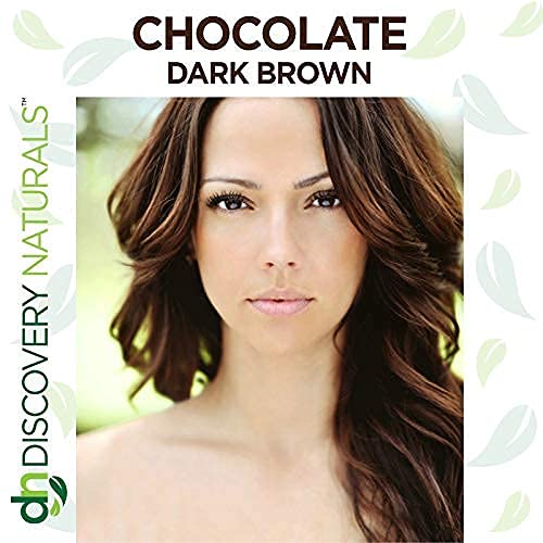 Discovery Naturals aplicación de color henna para cabello con resultado homogéneo.
