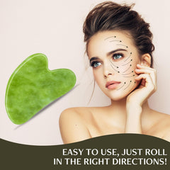 Disemot piedra jade natural para cuidado suave y duradero