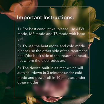 Dispositivo RF para reafirmar la piel, pantalla digital para ajustar intensidad.