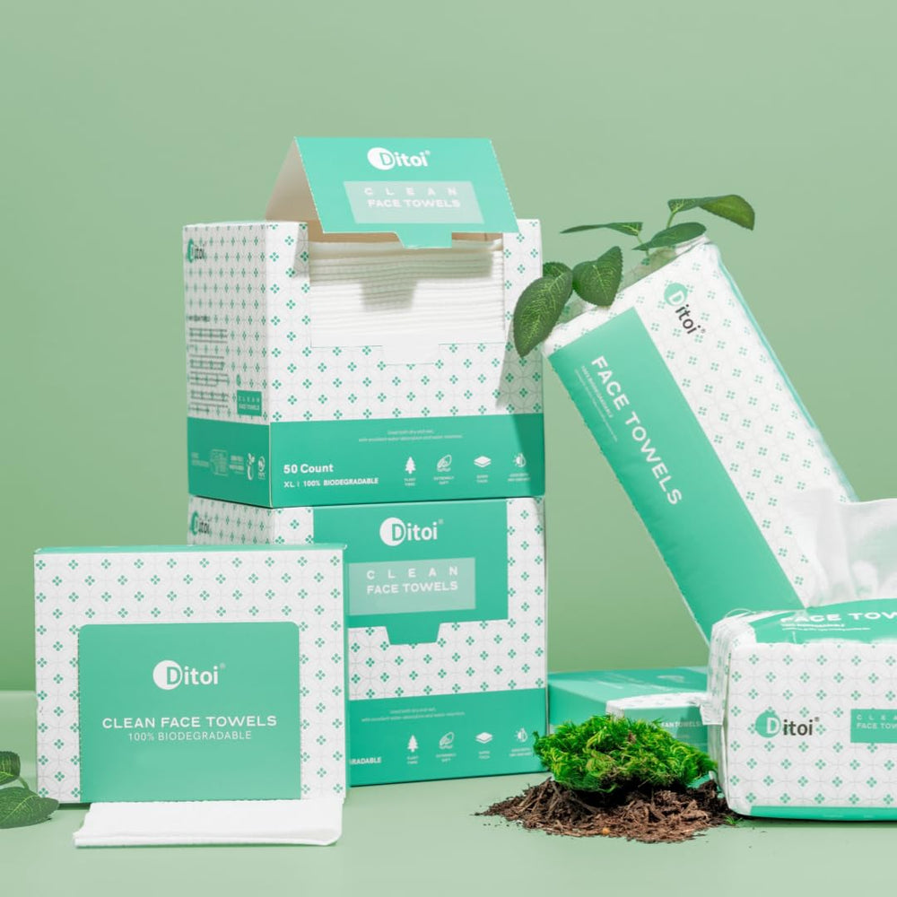 Presentación de dos paquetes Ditoi, reemplazo cómodo y ahorro.