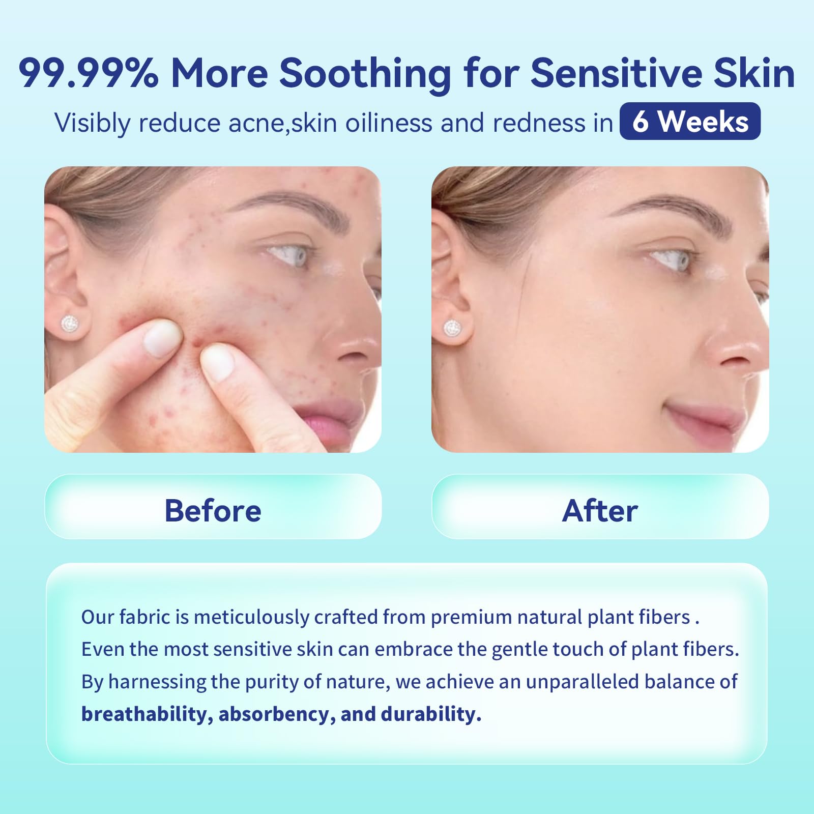 Ditoi elimina maquillaje con delicadeza gracias a su doble cara.