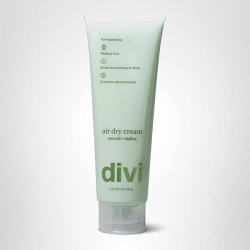 Control del frizz con Divi Air Dry para estilo natural sin calor.