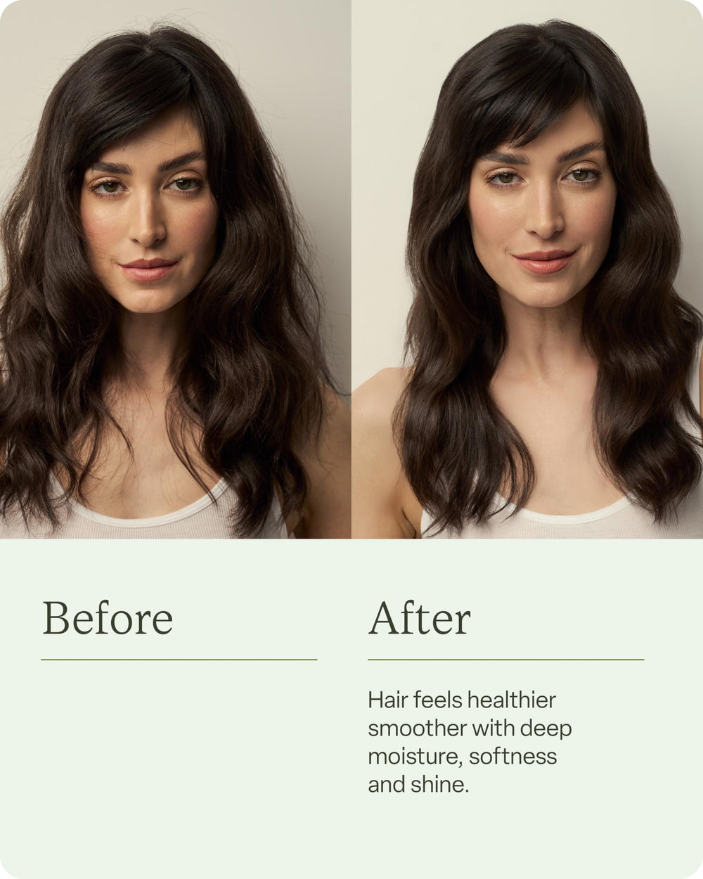 Divi Champú Hidratante: cabello brillante y manejable tras el lavado.