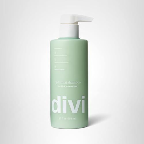 Divi Champú Hidratante: envase minimalista y packaging ecoamigable.