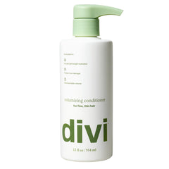 Divi conditionneur volumisant – bouteille 355 ml, soin léger pour cheveux fins et volumisés.
