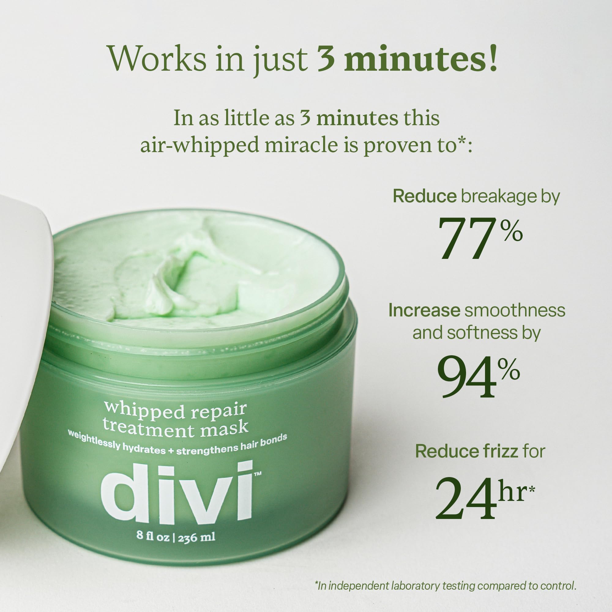 Divi mascarilla reparadora: reduce el encrespamiento y aporta brillo natural.