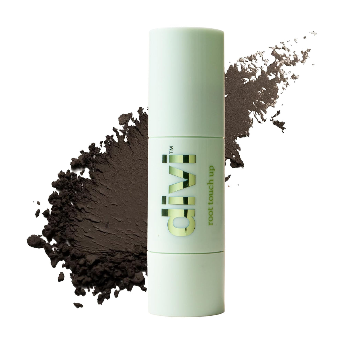 Divi Polvo de Retoque Raíces castano oscuro para acabado natural