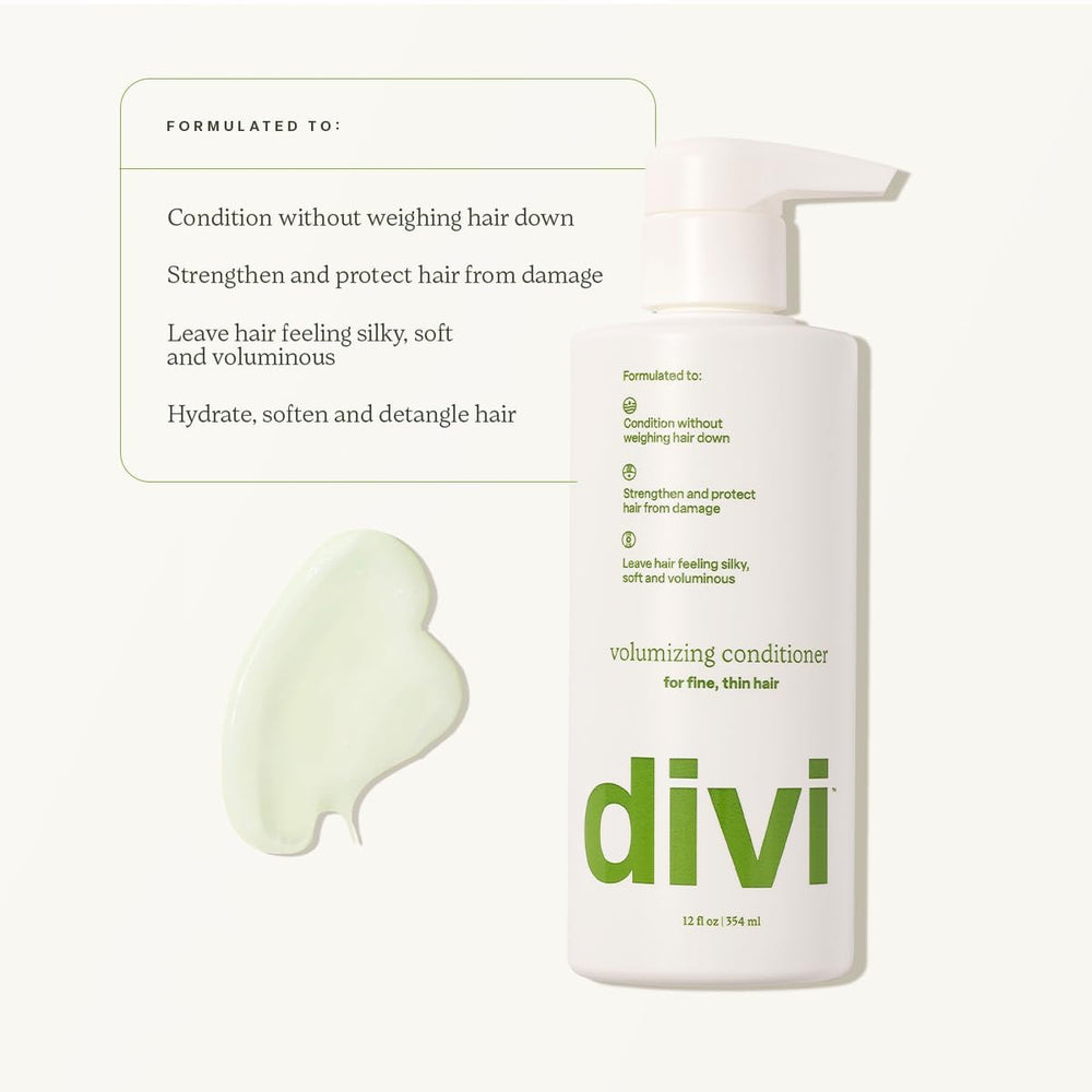 Divi sérum para cuero cabelludo en frasco, ambiente capilar más saludable.