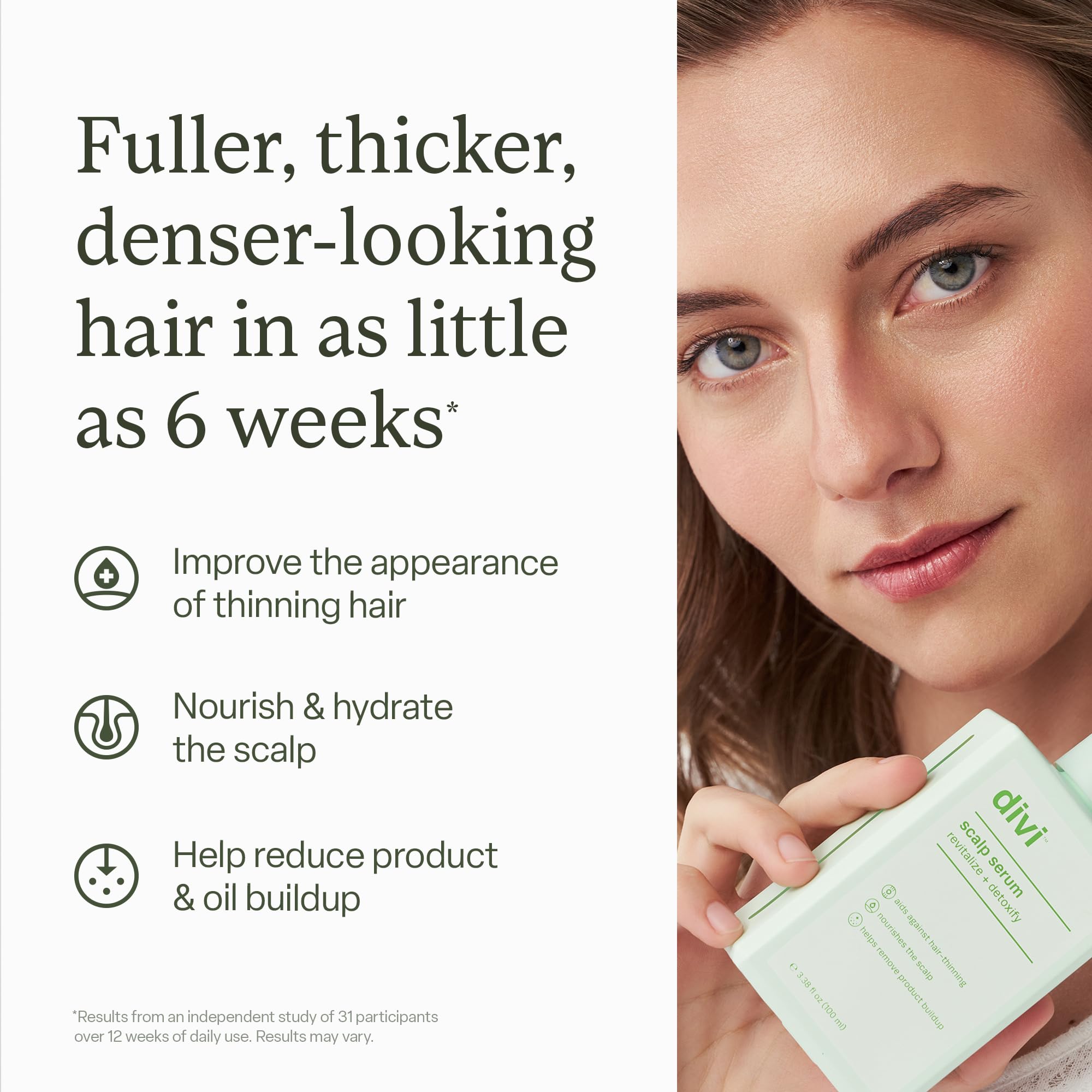 Divi Serum: textura ligera y translúcida que favorece absorción rápida.