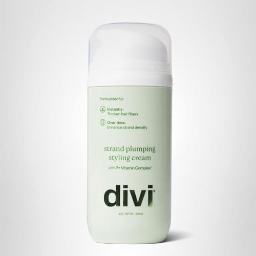 Divi Strand Crema de Peinado, uso diario para lograr volumen y cuerpo sostenido.