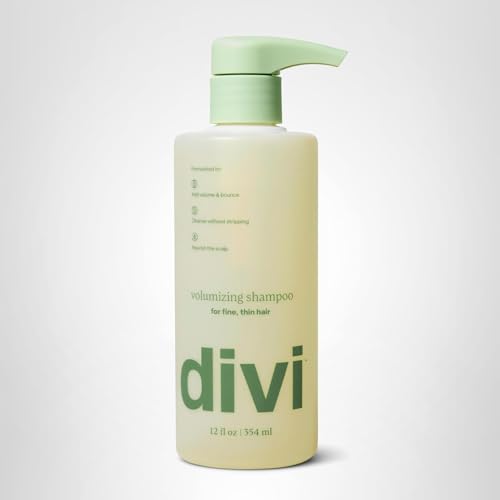Divi Volumen Shampoo hecho en EE.UU. con fórmula delicada.
