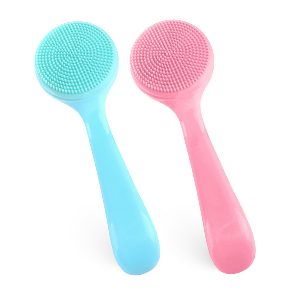 DIVINA VITAE cepillo facial silicona azul, limpieza suave y profunda