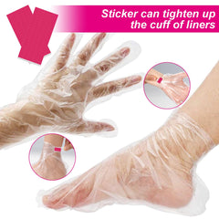DIVINA VITAE guantes desechables para parafina, uso cómodo y rápido.