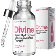 Divine Derriere bouteille, peel glycolique 40% pour exfolier à domicile