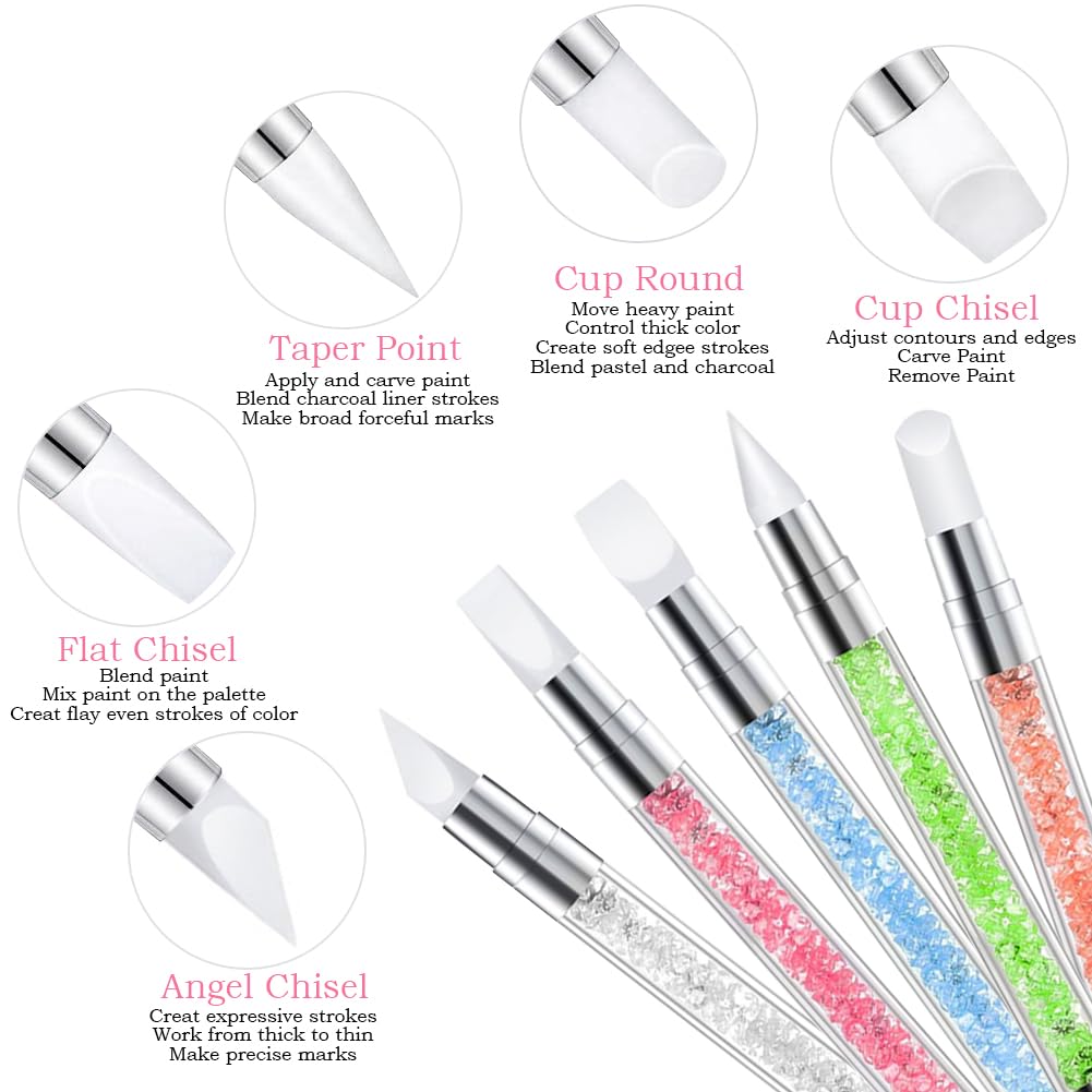 DIYCICO destintadores dobles para aplicar y distribuir color.