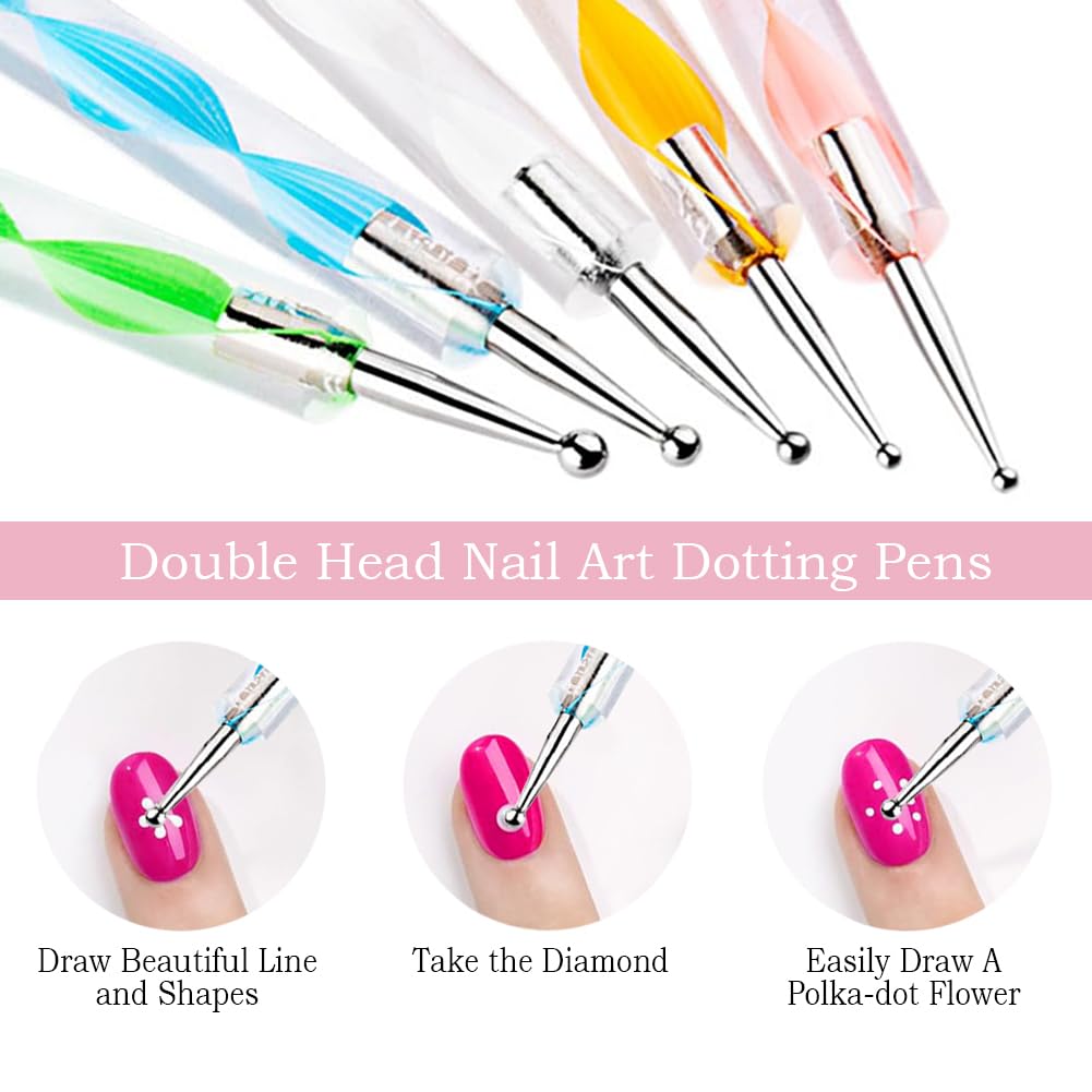 DIYCICO pen escultura uñas para crear relieves y texturas.