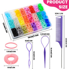 DIYDEC caja organizadora mantiene los lazos por color.