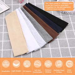 DiyJibb diadema elástica gris medio para entrenamiento diario cómodo