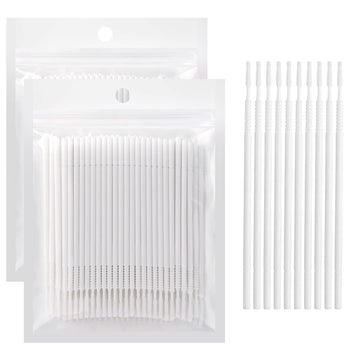 Dming micro-aplicadores para extensiones de pestañas, precisión y limpieza sin pelusa.