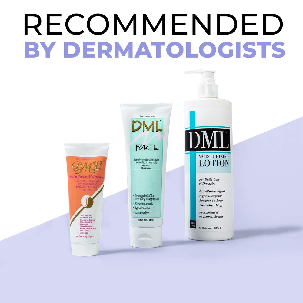 DML crema de absorción rápida con SPF25 para piel suave