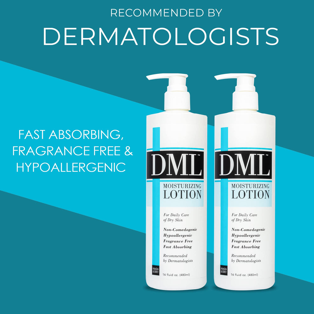 Sans parfum et hypoallergénique, DML convient aux peaux sensibles.