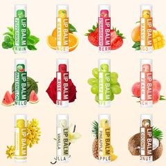 Bálsamo labial DMSKY sabor sandía alivia labios resecos con aroma refrescante.