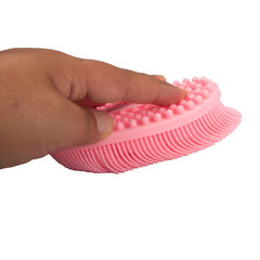 DNC cepillo corporal de silicona: higiene fácil y lavado sin bacterias.