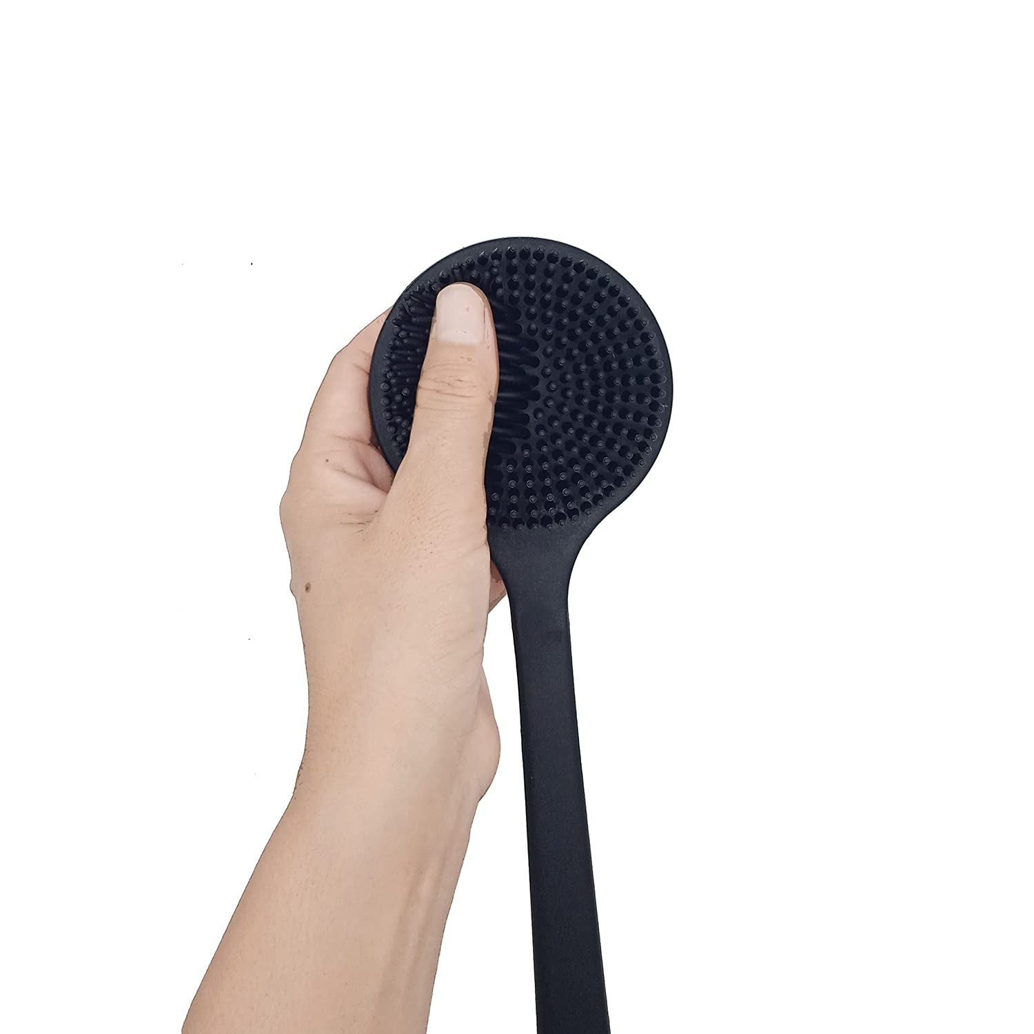 Cepillo de silicona grado alimentario DNC para higiene segura y duradera.