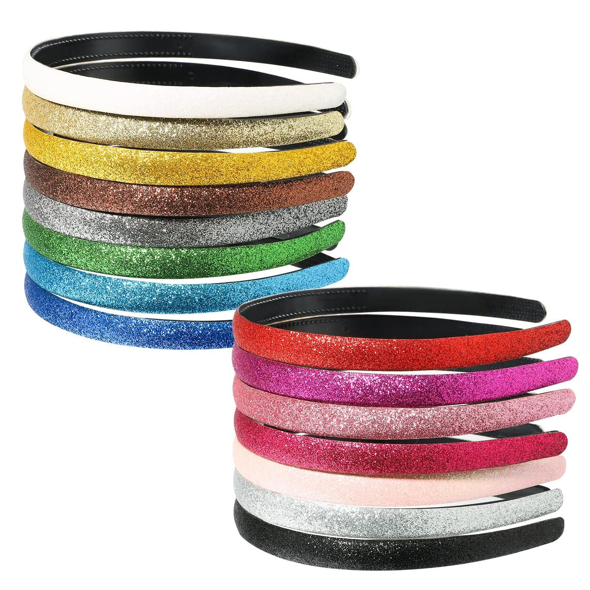 Diadema doboi para niñas, 15 colores brillantes, ideal para diario.