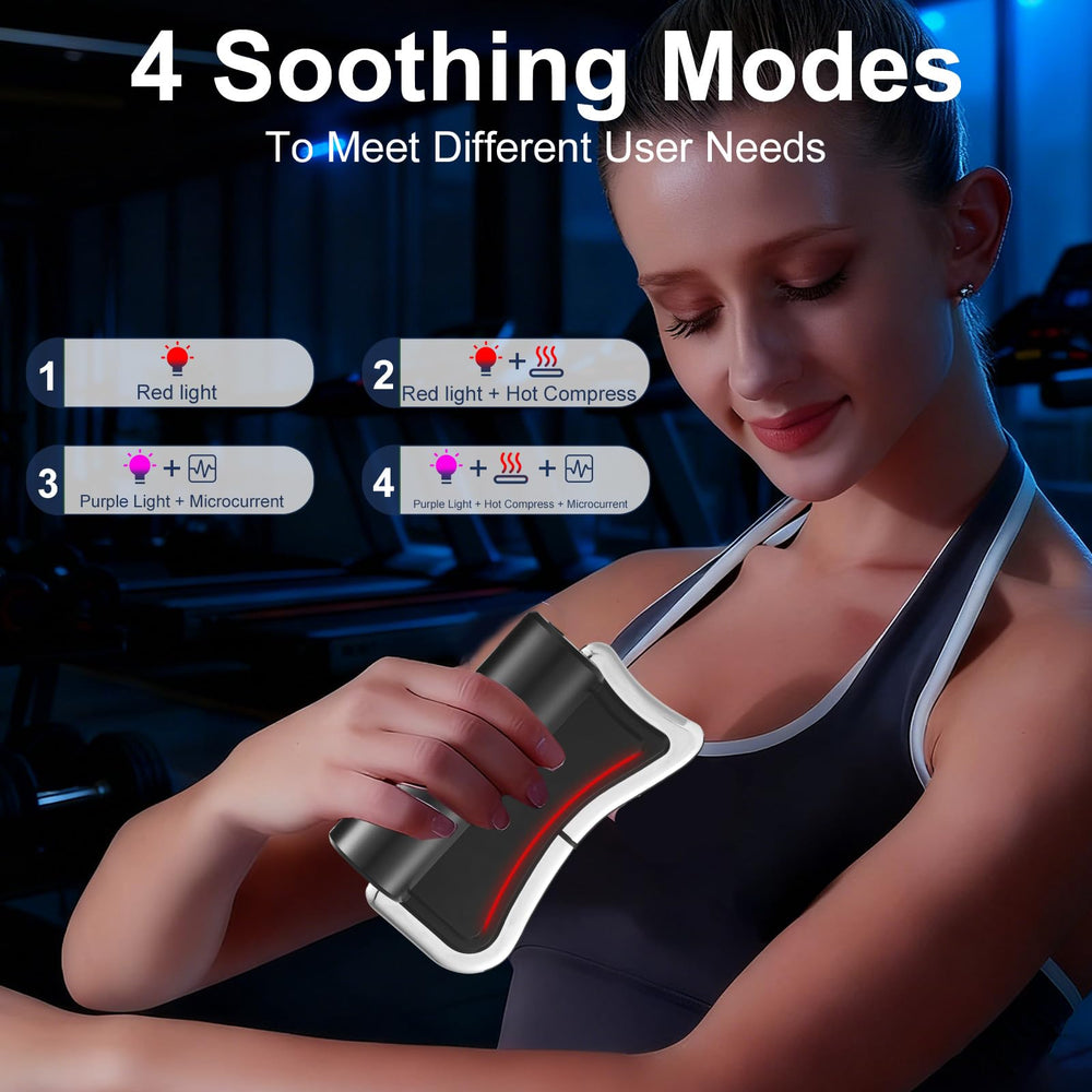 DOCEPERT diseño ergonómico para masaje cómodo en todo el cuerpo
