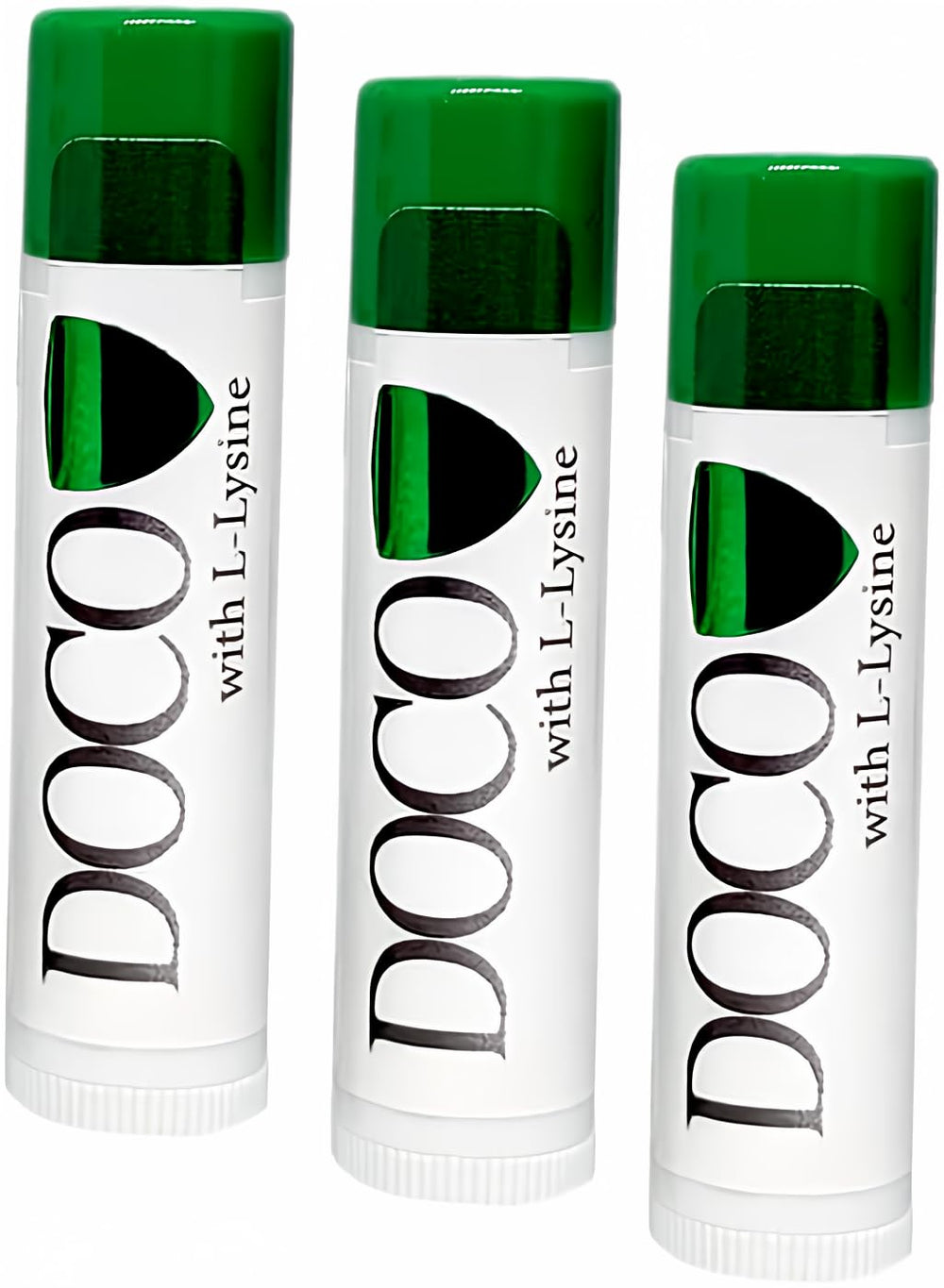 DocoShield bálsamo labial en empaque compacto ofrece hidratación diaria y conveniente.