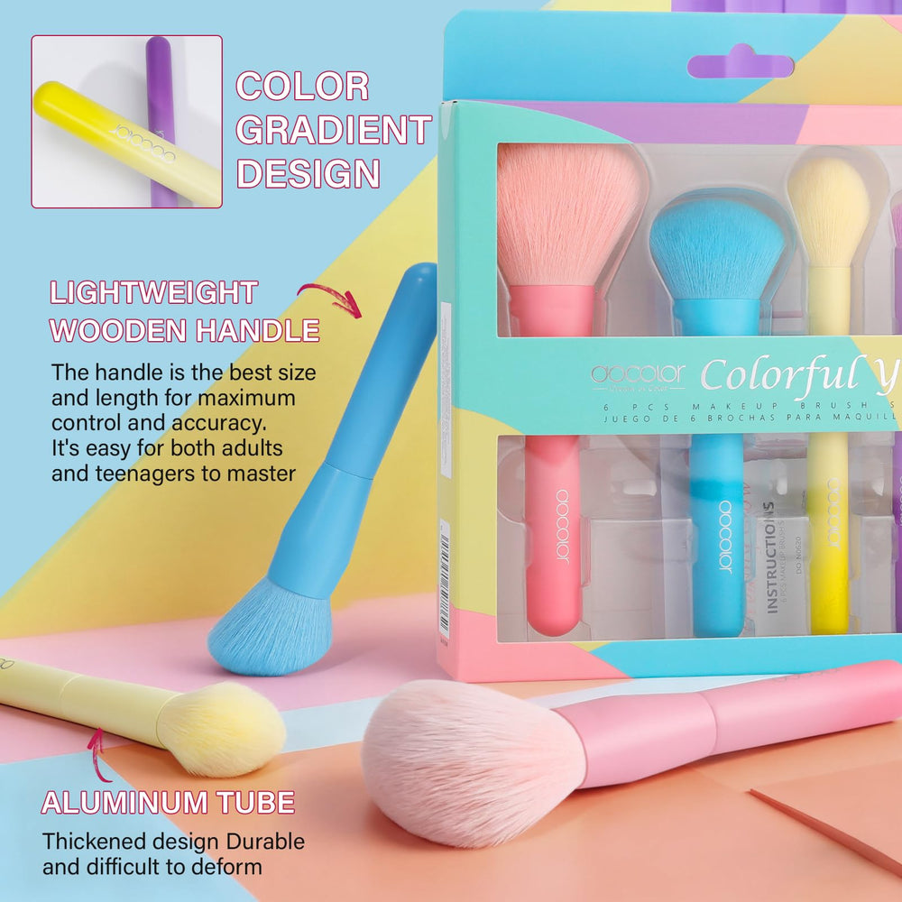Brocha concealer docolor para corrección precisa