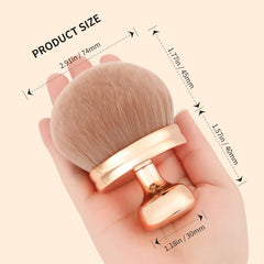 Mango ergonómico en tono rosa dorado de docolor ofrece agarre cómodo.