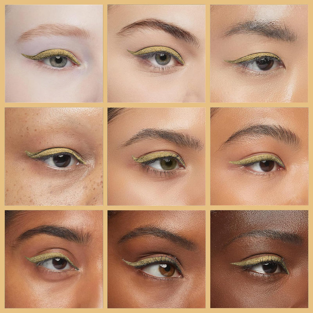 Docolor delineador con aplicación estable para look de ala definida.