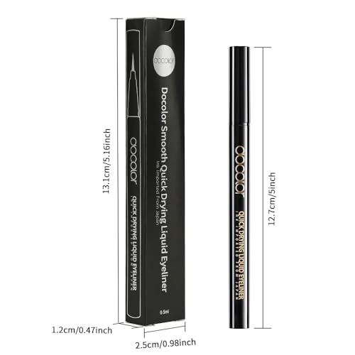 Docolor delineador líquido para delineado perfecto y fácil corrección.