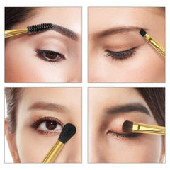 Docolor Duo, cepillo espiral para peinar cejas y pestañas.