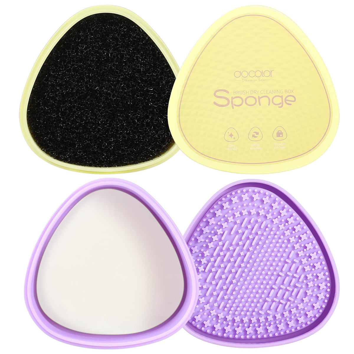 Docolor jabón sólido para brochas, limpia y cuida tus herramientas