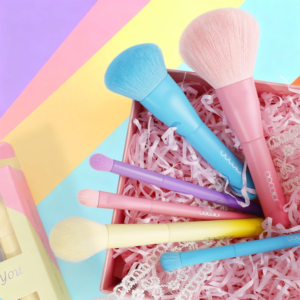 Mango ergonómico docolor para manejo cómodo de las brochas