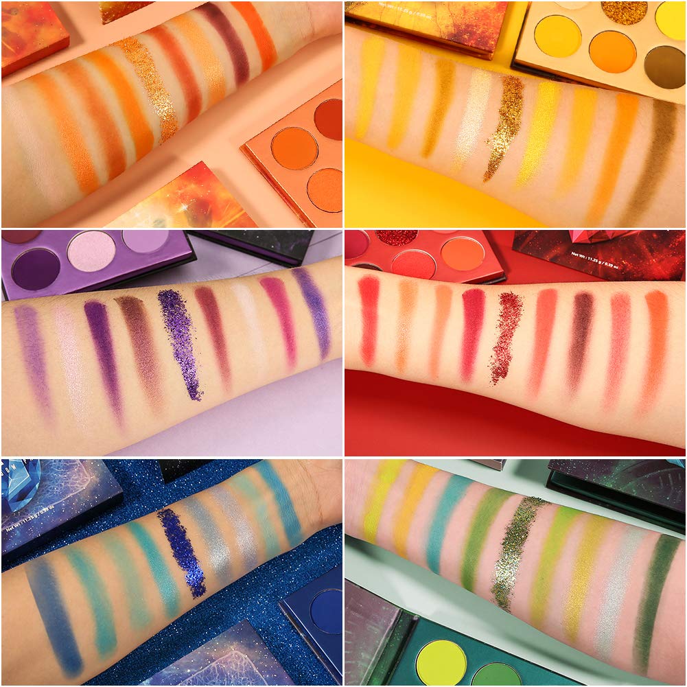 docolor Ojos Ahumados: paleta ideal para maquillajes nocturnos.