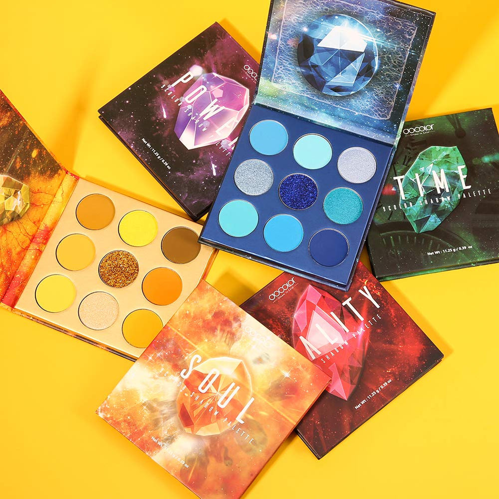 docolor Impacto de Color: pigmentos intensos para delineados y sombras.