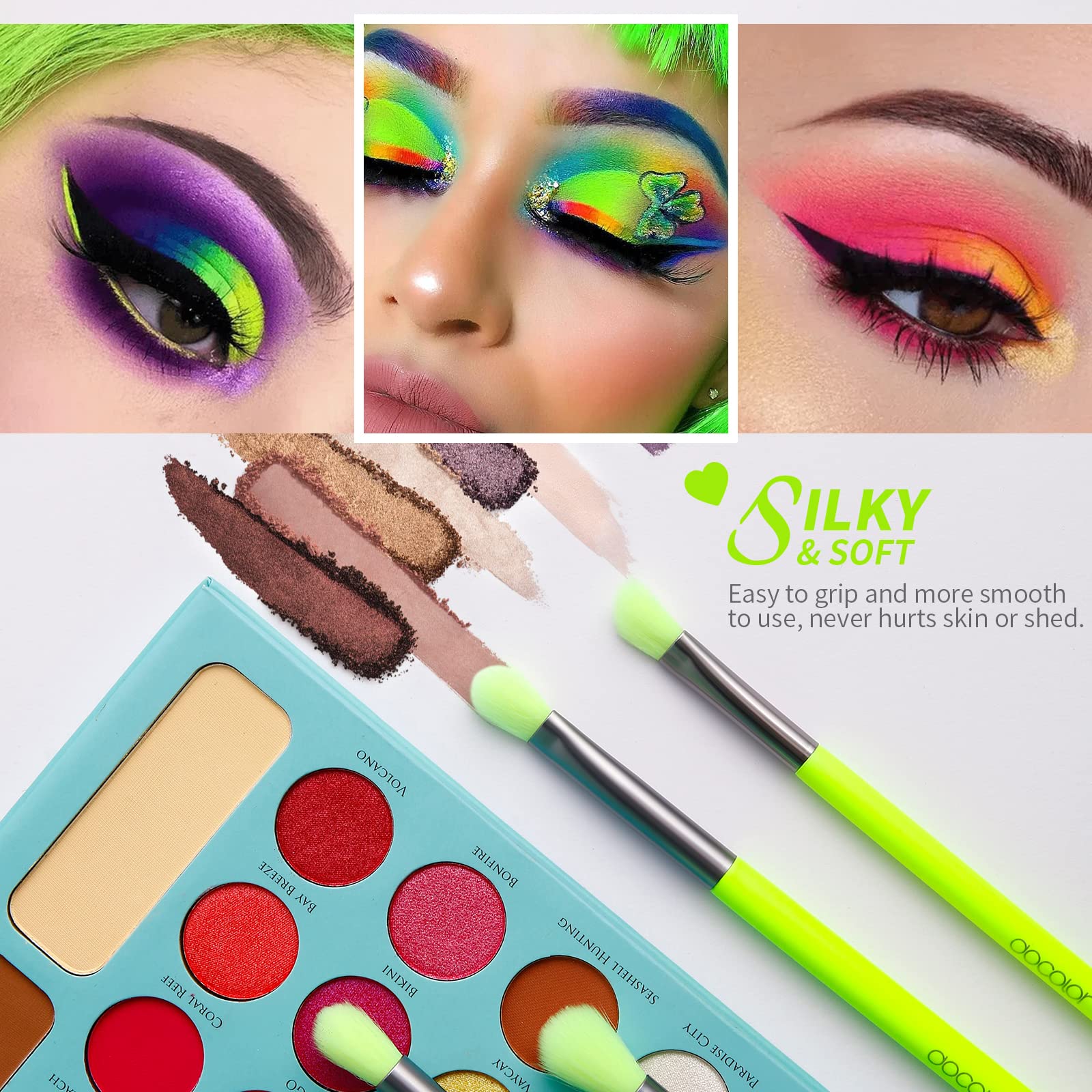 Pincel difuminado para sombras Docolor para bordes suaves