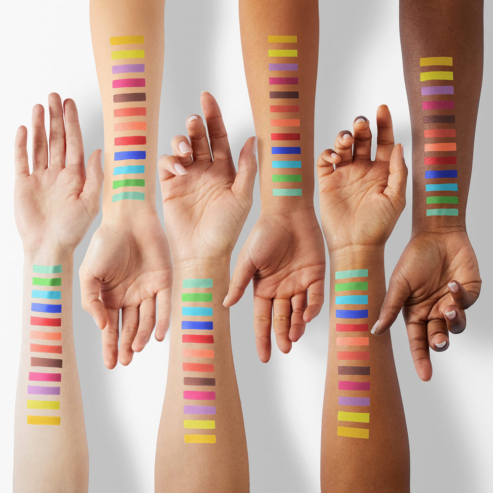 docolor Resistencia al Agua: sombras duraderas bajo calor o humedad.
